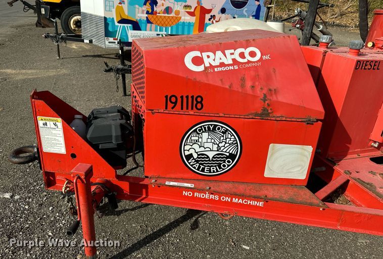 image for item EG6847 2011 Crafco EZ 1000EB melter applicator