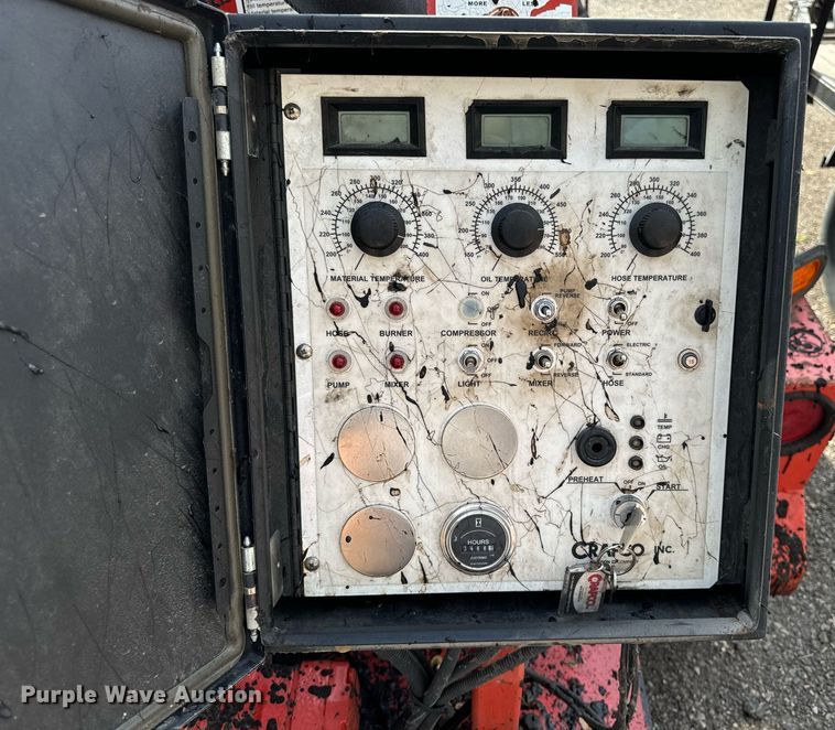 image for item EG6847 2011 Crafco EZ 1000EB melter applicator