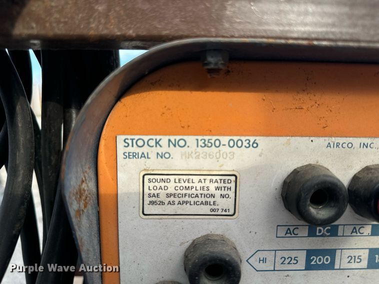 image for item EG6888 Airco Wasp welder/generator
