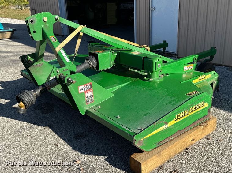 image for item EG6892 John Deere MX8 rotary mower