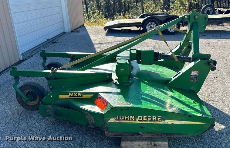 image for item EG6892 John Deere MX8 rotary mower