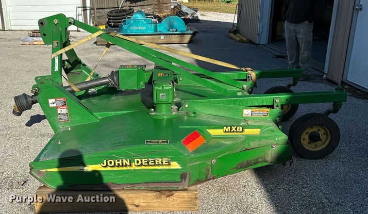 image for item EG6892 John Deere MX8 rotary mower