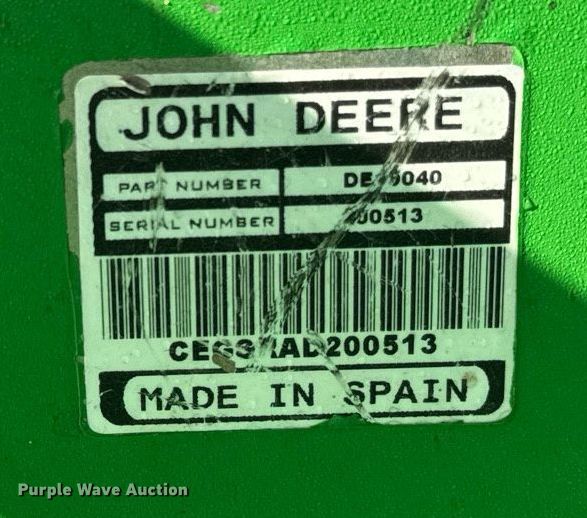 image for item EG6892 John Deere MX8 rotary mower