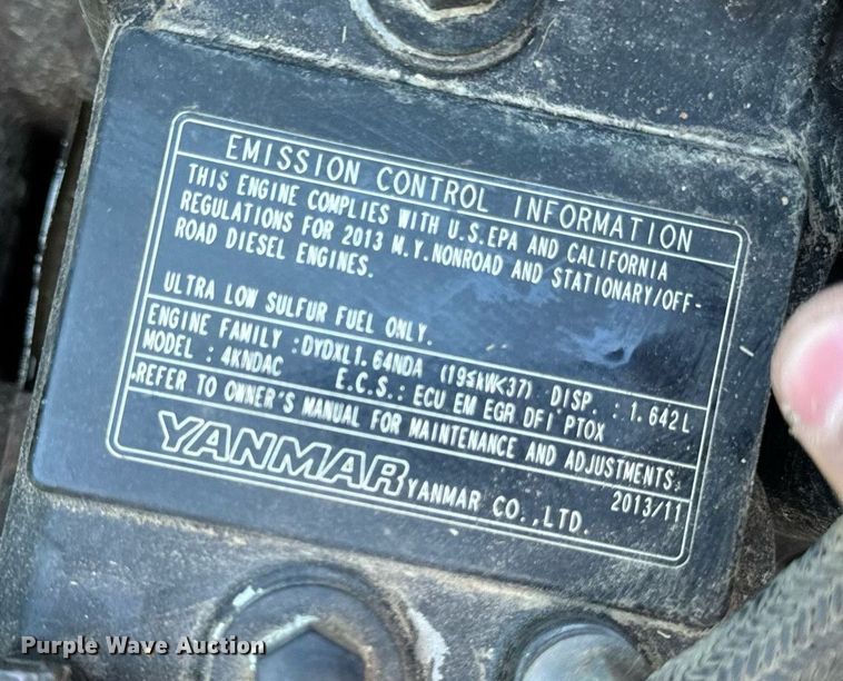 image for item EG6901 2014 John Deere 1580 lawn mower