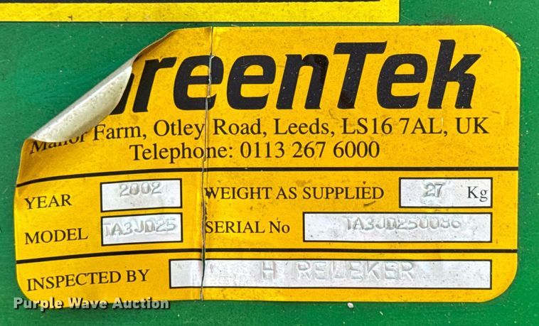 image for item EG6911 Toro Greensmaster 3250 reel mower