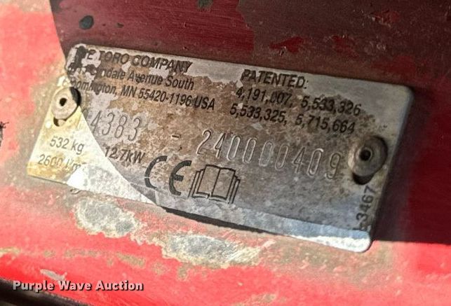 image for item EG6911 Toro Greensmaster 3250 reel mower