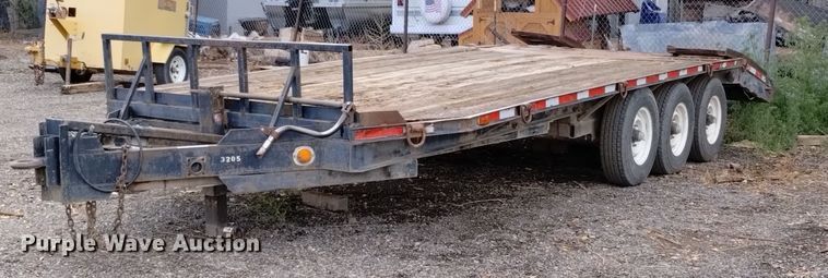image for item EG9950 1991 Shop built equipment trailer
