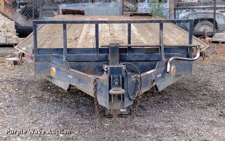 image for item EG9950 1991 Shop built equipment trailer