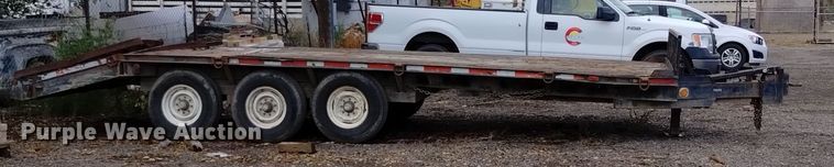 image for item EG9950 1991 Shop built equipment trailer