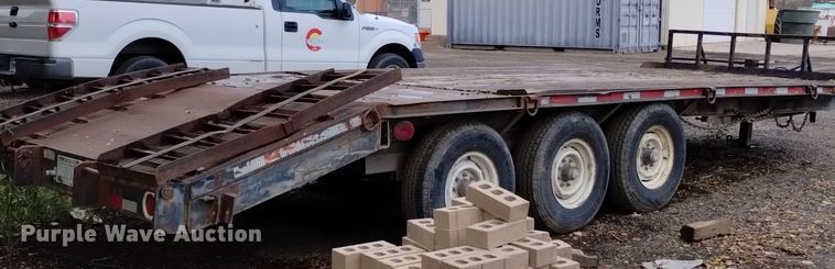 image for item EG9950 1991 Shop built equipment trailer