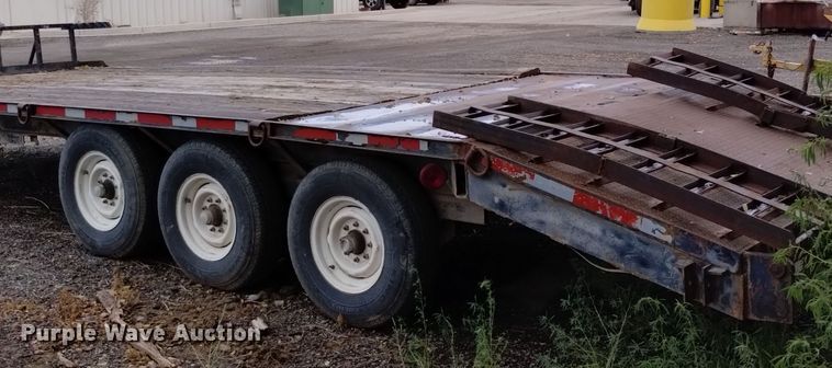 image for item EG9950 1991 Shop built equipment trailer