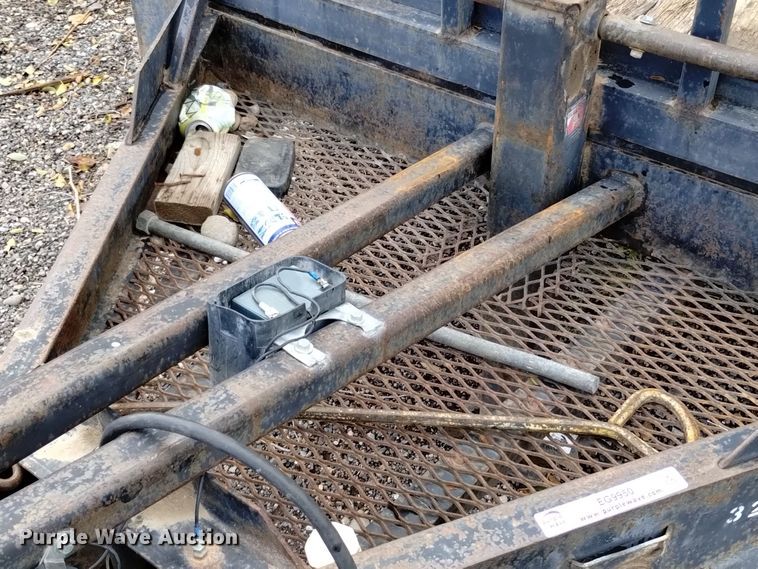 image for item EG9950 1991 Shop built equipment trailer