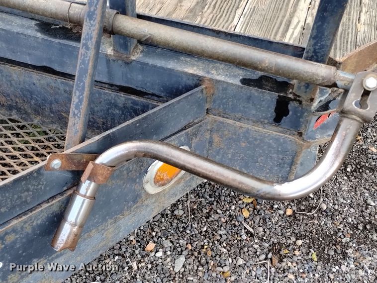 image for item EG9950 1991 Shop built equipment trailer