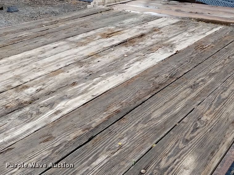 image for item EG9950 1991 Shop built equipment trailer