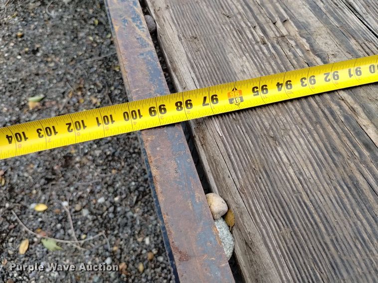 image for item EG9950 1991 Shop built equipment trailer