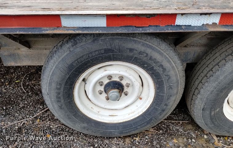 image for item EG9950 1991 Shop built equipment trailer