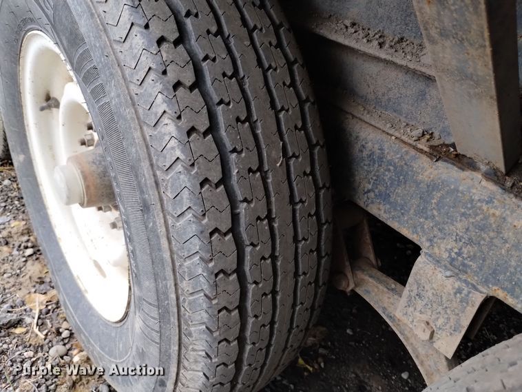 image for item EG9950 1991 Shop built equipment trailer