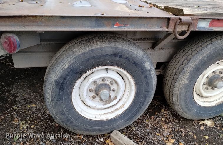 image for item EG9950 1991 Shop built equipment trailer