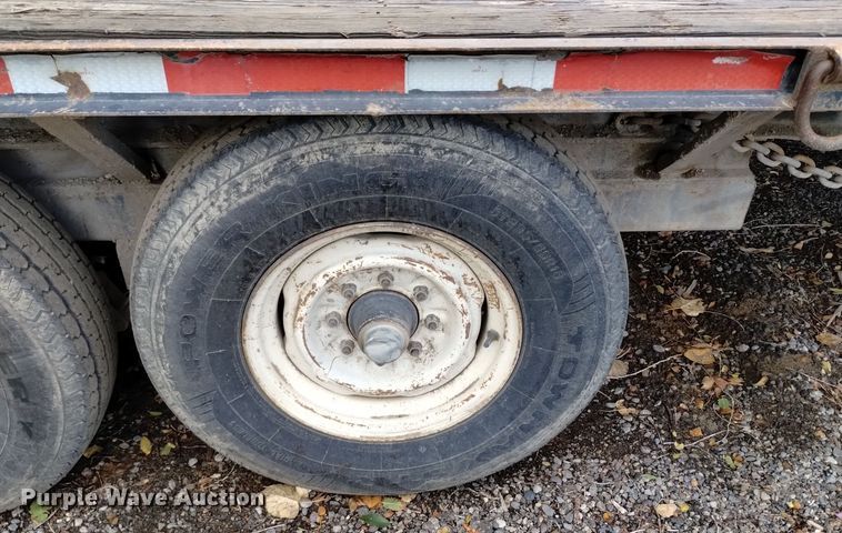 image for item EG9950 1991 Shop built equipment trailer