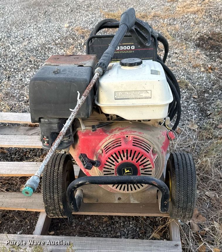 image for item EJ3153 John Deere AC3300G pressure washer