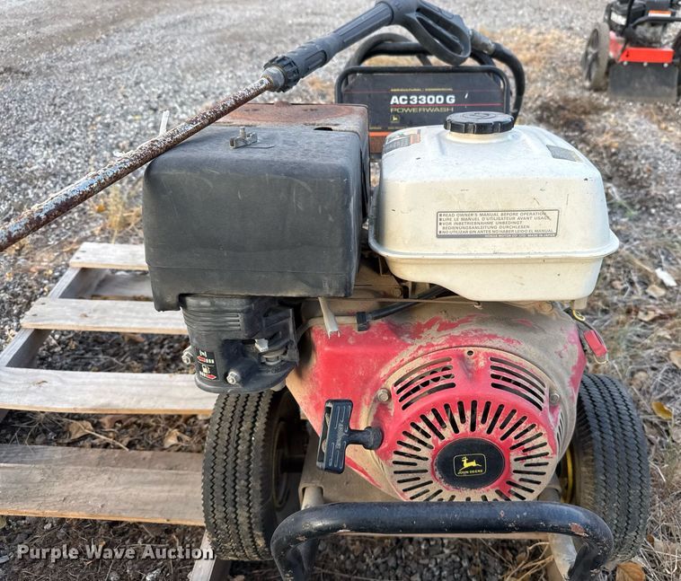 image for item EJ3153 John Deere AC3300G pressure washer