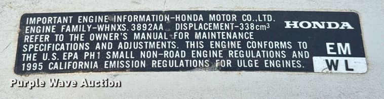 image for item EJ3153 John Deere AC3300G pressure washer