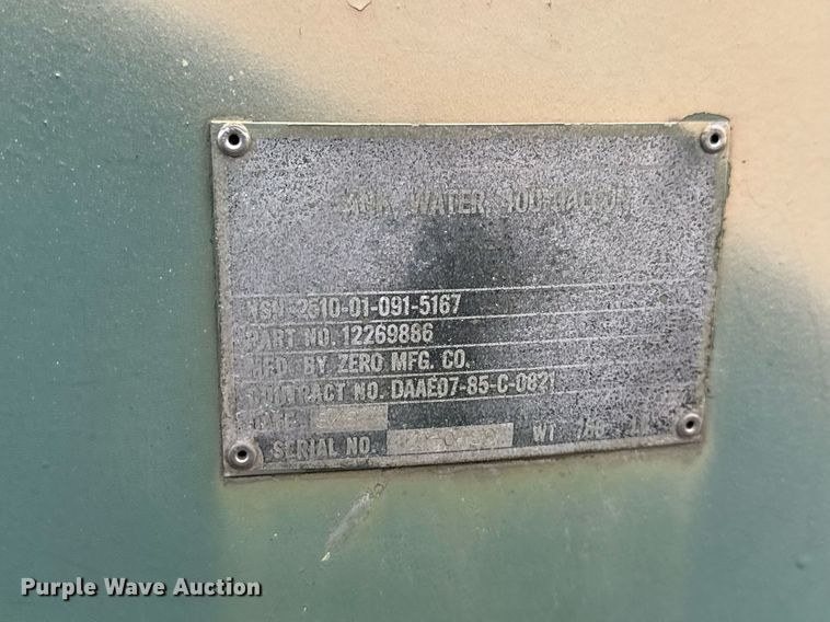 image for item EJ3155 Stevens Mfg 941M-69 tank trailer