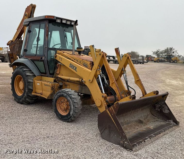image for item EJ3166 1999 Case 580L backhoe