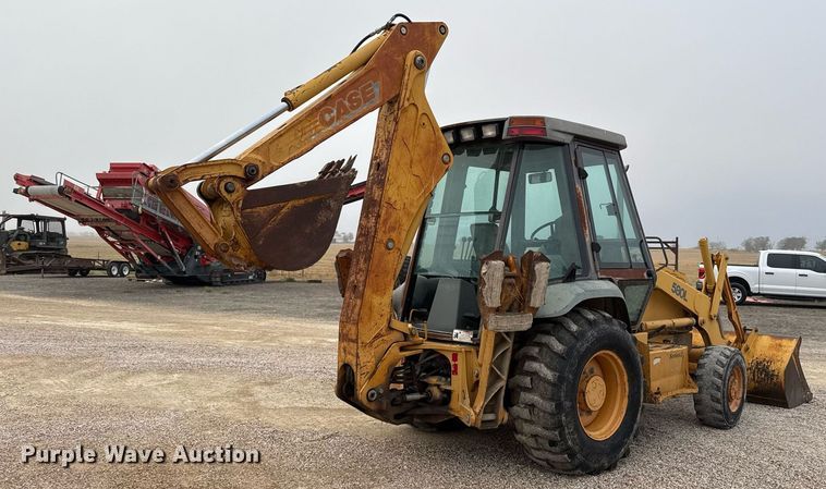 image for item EJ3166 1999 Case 580L backhoe