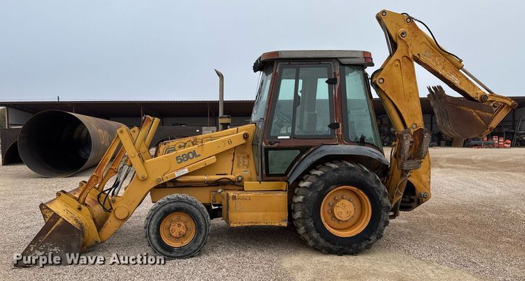 image for item EJ3166 1999 Case 580L backhoe
