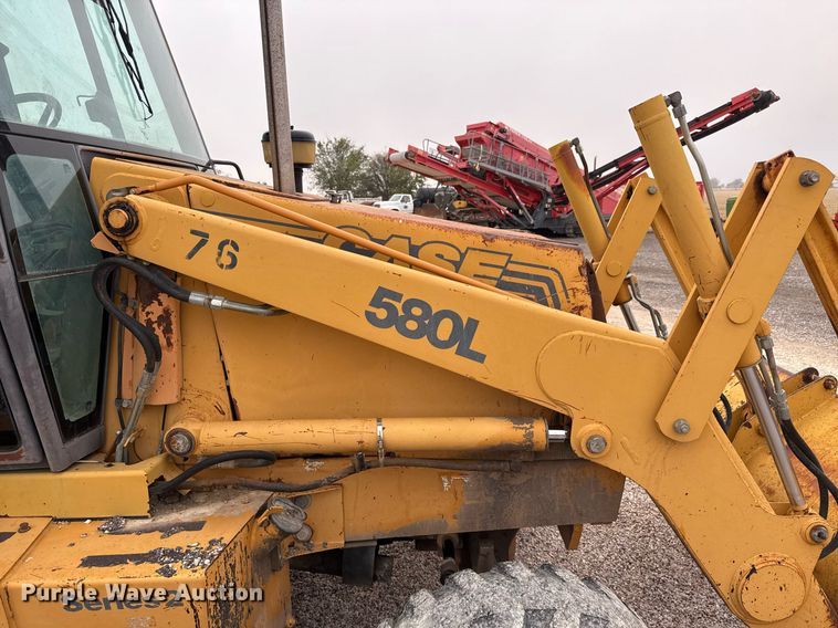 image for item EJ3166 1999 Case 580L backhoe