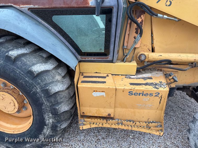 image for item EJ3166 1999 Case 580L backhoe