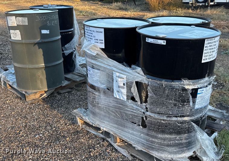 image for item EJ3181 (5) 55 gallon drums 