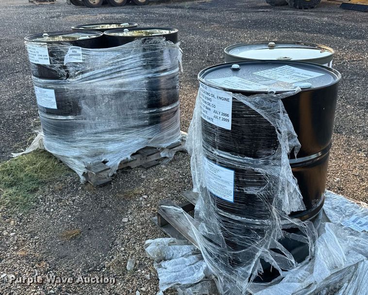 image for item EJ3181 (5) 55 gallon drums 