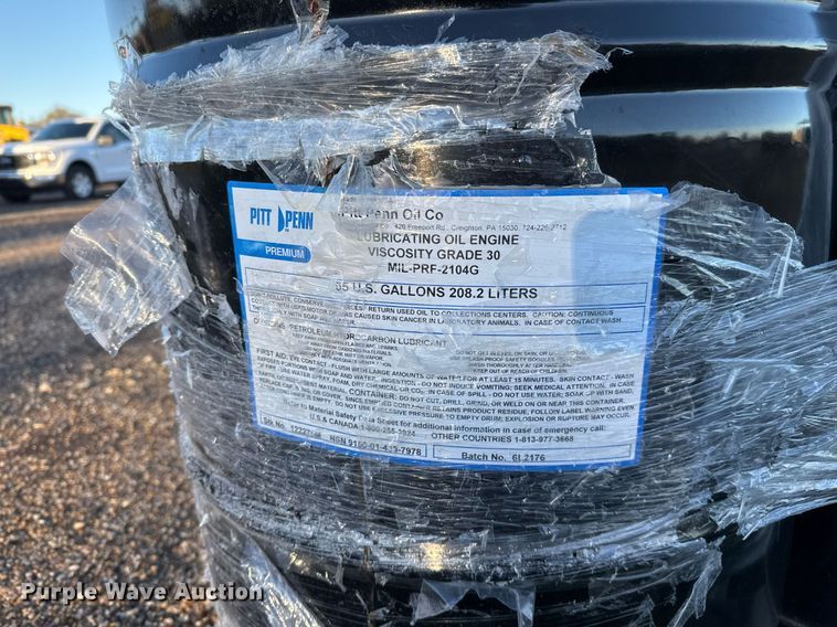 image for item EJ3181 (5) 55 gallon drums 