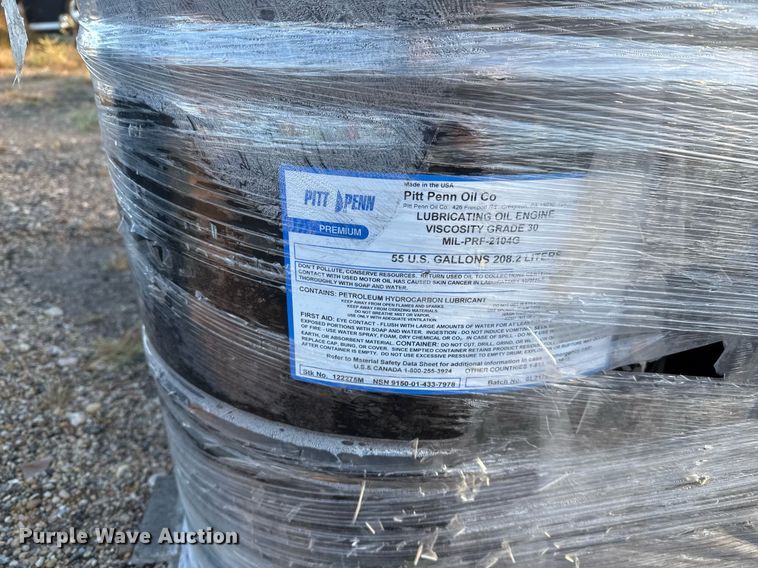 image for item EJ3181 (5) 55 gallon drums 