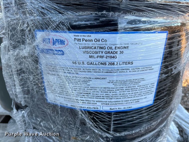 image for item EJ3181 (5) 55 gallon drums 