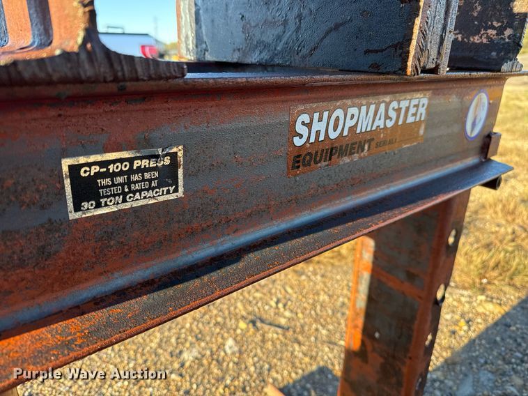 image for item EJ3183 Shopmaster CP-100 press