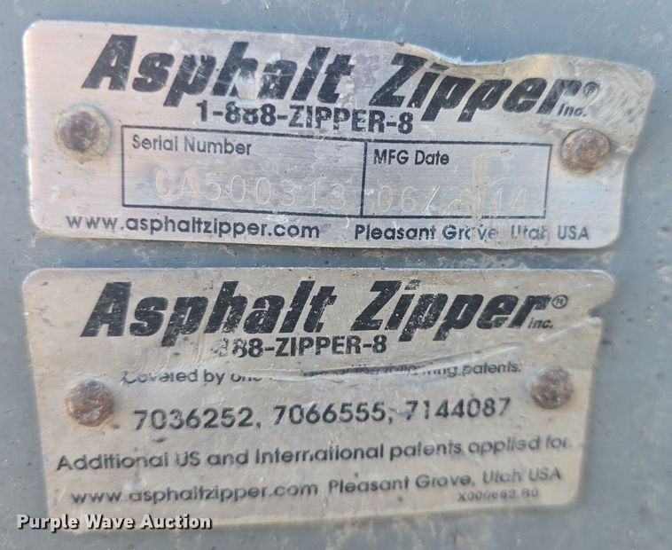 image for item EK2363 2014 Zip-It AZ 500 B203 cold planer