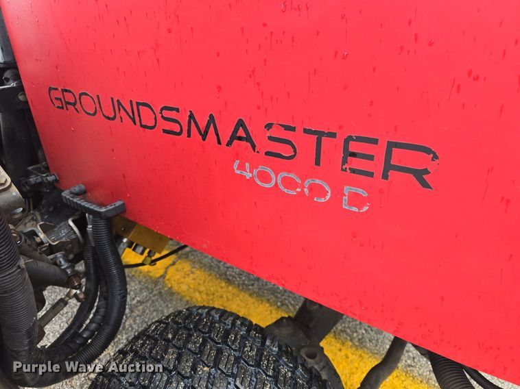 image for item EK2365 Toro Groundmaster 4000D lawn mower