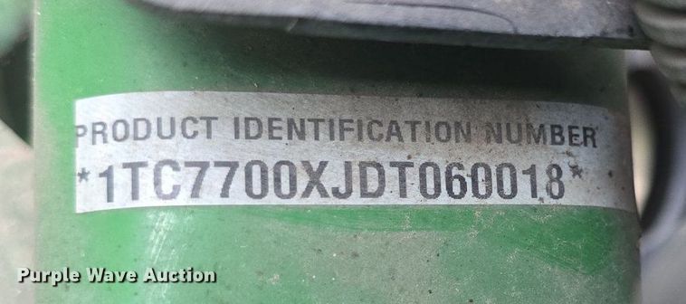 image for item EK2369 2013 John Deere 7700 Precision Cut reel mower