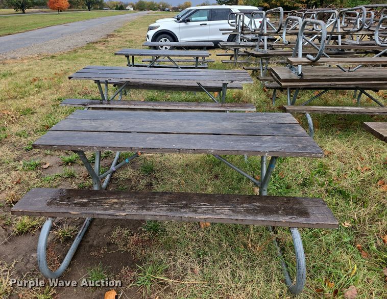 image for item EK2370 (28) picnic tables