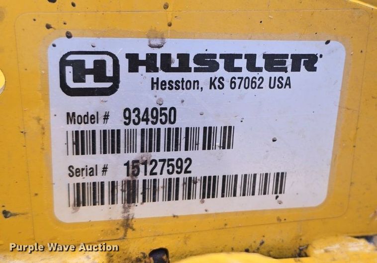 image for item EK2380 Hustler 934950 ZTR lawn mower