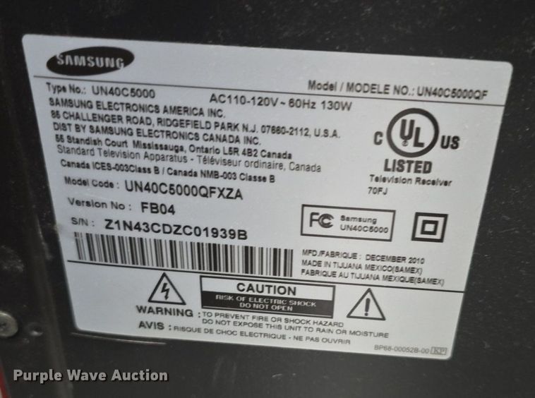 image for item EK2394 10 televisions