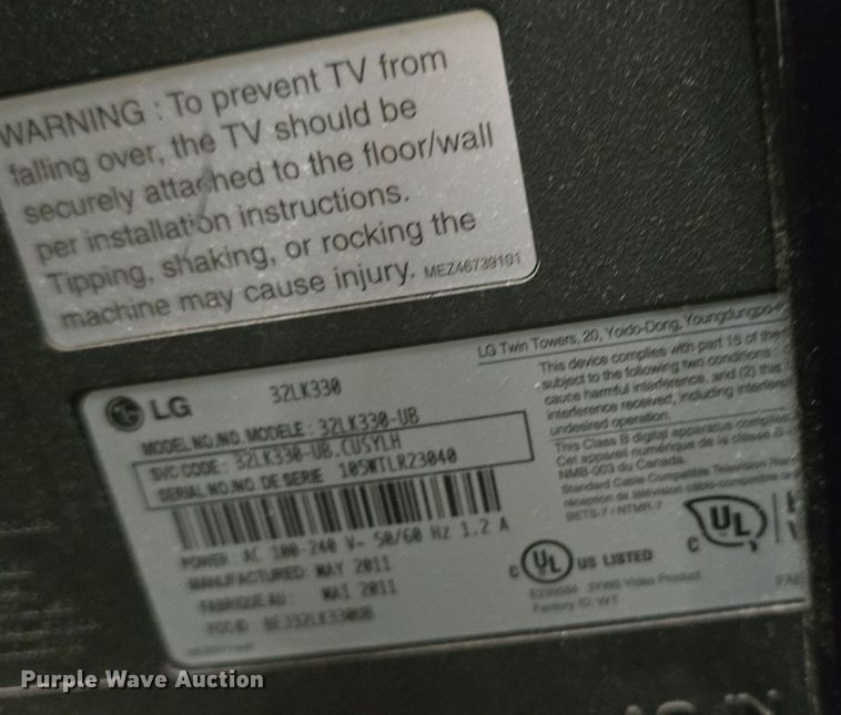 image for item EK2394 10 televisions