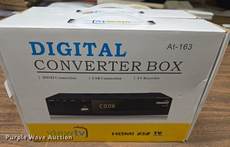 image for item EK2401 (2) View AT163 television converter boxes