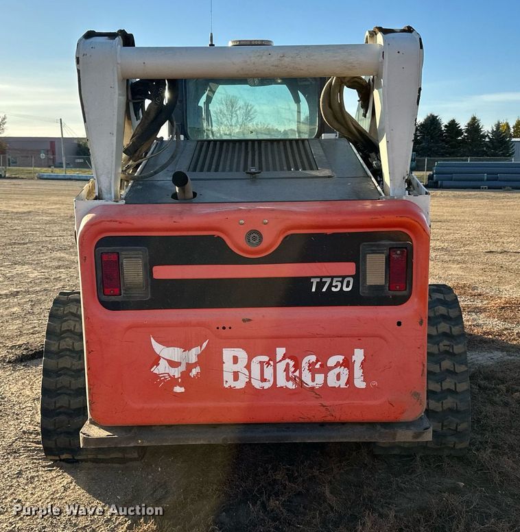 image for item EN2546 2012 Bobcat T750 tracked skid steer loader