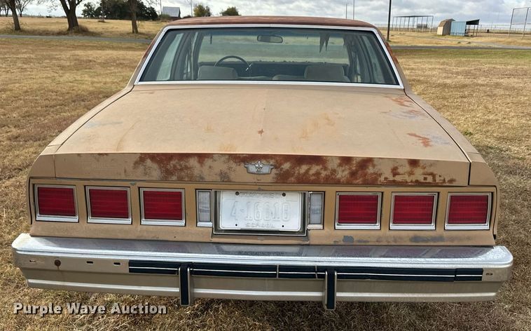 image for item ER8125 1985 Chevrolet Caprice Classic 