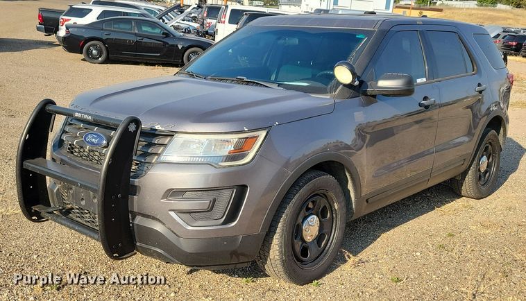 image for item JH9941 2016 Ford Explorer Police Interceptor SUV