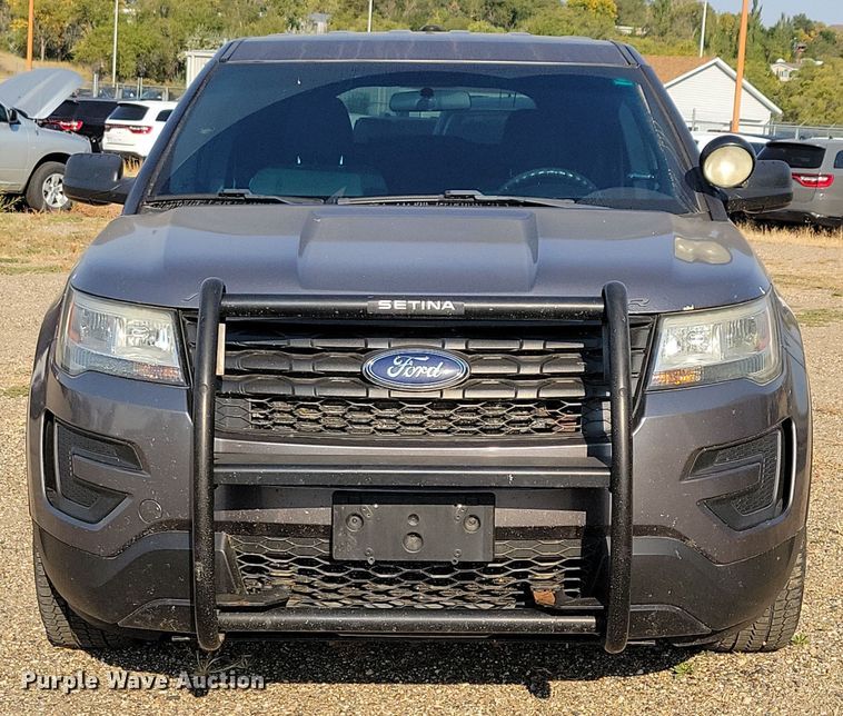image for item JH9941 2016 Ford Explorer Police Interceptor SUV